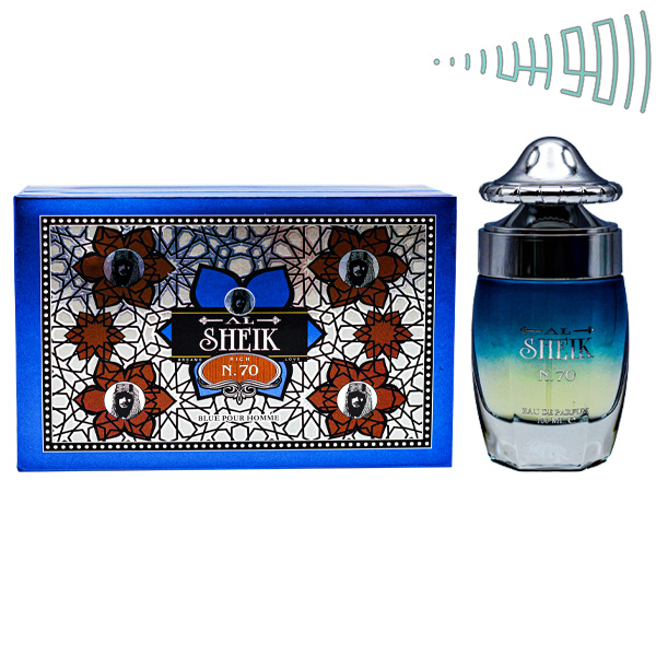 ادکلن مردانه ال شیخ ریچ نامبر۷۰فراگرنس ورد۱۰۰ml AL Sheik Rich N.70 Shaik Fragrance World