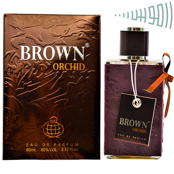 ادکلن مردانه براون ارکید فراگرنس وردFragrance World Brown Orchid