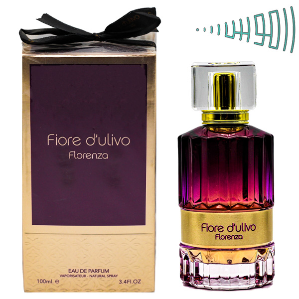 ادکلن زنانه فیوره دولیو فلورنز فراگرنس ورد ۱۰۰ml Fragrance world Fiore D`ulivo FLorenzo