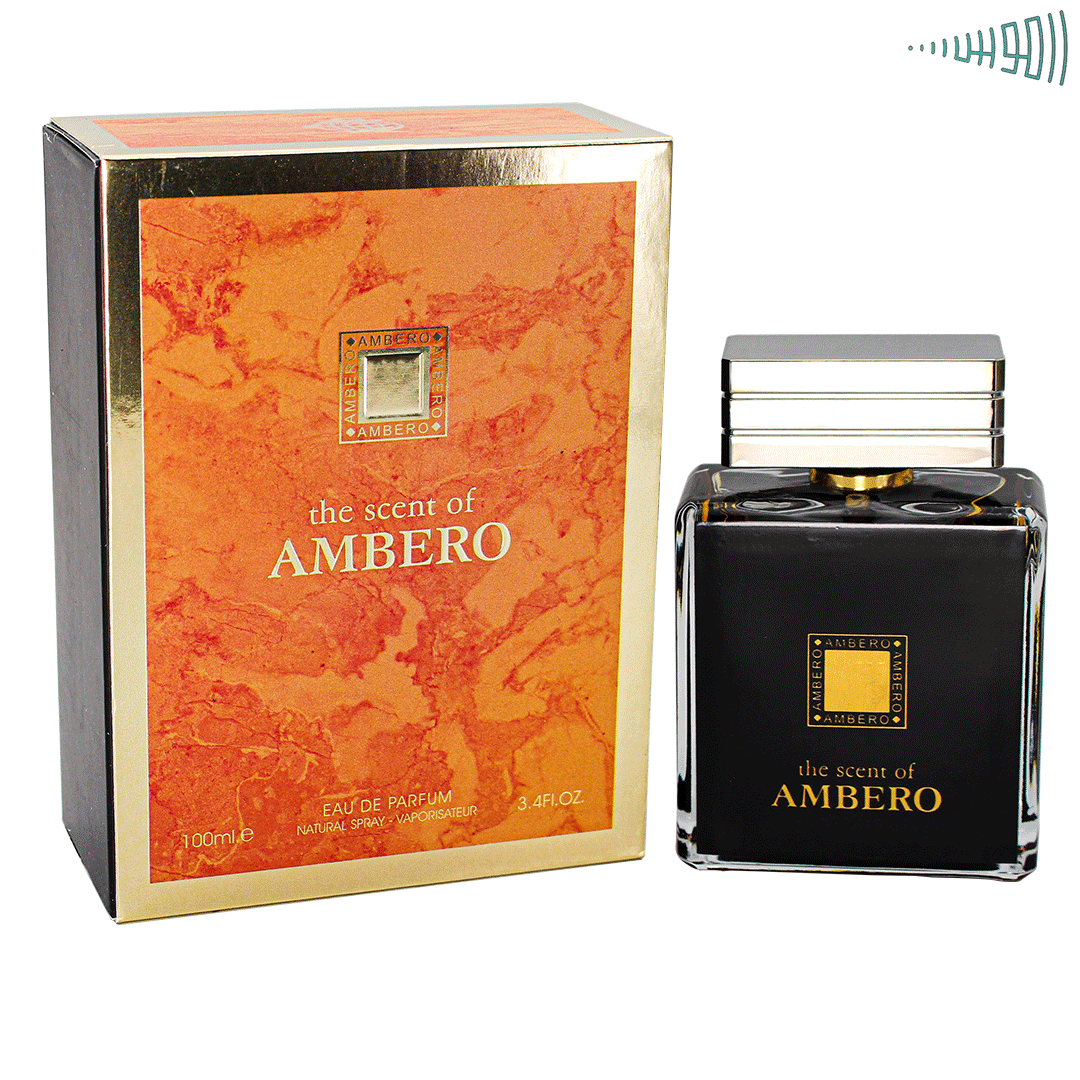 ادکلن مردانه دِ اسکنت اف آمبرو فراگرانس ورد۱۰۰ml Fragrance World The Scent Of Ambero